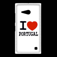 Coque Nokia Lumia 735 I love Portugal