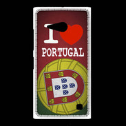 Coque Nokia Lumia 735 I love Portugal 3
