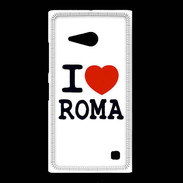 Coque Nokia Lumia 735 I love Roma