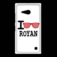 Coque Nokia Lumia 735 I love Royan 2
