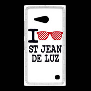 Coque Nokia Lumia 735 I love Saint Jean de Luz 2