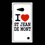 Coque Nokia Lumia 735 I love Saint Jean de Mont