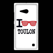 Coque Nokia Lumia 735 I love Toulon 2