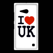 Coque Nokia Lumia 735 I love UK
