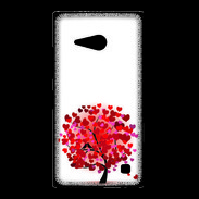 Coque Nokia Lumia 735 Arbre coeurs