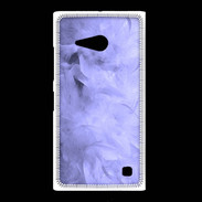 Coque Nokia Lumia 735 Effet de plumes bleues PR