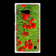 Coque Nokia Lumia 735 DP champs de coquelicots