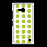 Coque Nokia Lumia 735 pois vert clair