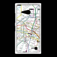Coque Nokia Lumia 735 Plan de métro de Paris