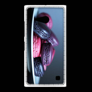 Coque Nokia Lumia 735 Macaron mauve PR 10