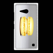 Coque Nokia Lumia 735 Macaron vanille PR