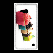 Coque Nokia Lumia 735 Cupcakes en rang PR