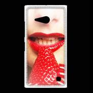 Coque Nokia Lumia 735 Plaisir et fraise PR