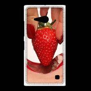 Coque Nokia Lumia 735 Plaisir et fraise PR10