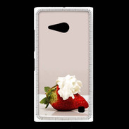 Coque Nokia Lumia 735 Fraise chantilly PR