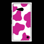 Coque Nokia Lumia 735 vache rose