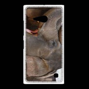 Coque Nokia Lumia 735 DP Éléphant 1