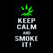 Coque Nokia Lumia 735 Keep Calm Smoke Noir