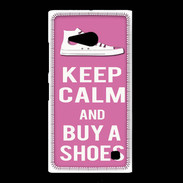 Coque Nokia Lumia 735 Keep Calm Buy Shoes Rose