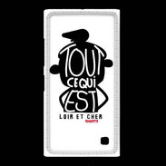 Coque Nokia Lumia 735 Adishatz Humour Loir et Cher