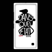 Coque Nokia Lumia 735 Adishatz Humour Gers