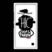 Coque Nokia Lumia 735 Adishatz Humour Cote d'Armor