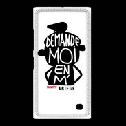 Coque Nokia Lumia 735 Adishatz Humour Ariège