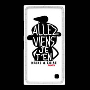 Coque Nokia Lumia 735 Adishatz Humour Maine et Loire