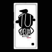 Coque Nokia Lumia 735 Adishatz Humour Beziers