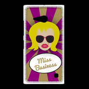 Coque Nokia Lumia 735 Miss business Blonde