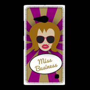 Coque Nokia Lumia 735 Miss business Rousse