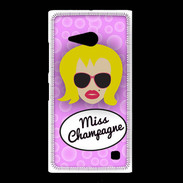 Coque Nokia Lumia 735 Miss Champagne Blonde