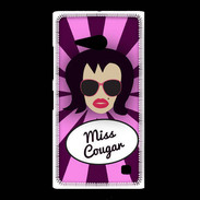 Coque Nokia Lumia 735 Miss Cougar Brune