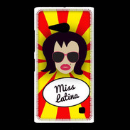 Coque Nokia Lumia 735 Miss Latina Brune