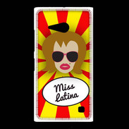 Coque Nokia Lumia 735 Miss Latina Rousse