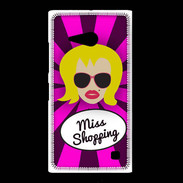 Coque Nokia Lumia 735 Miss Shopping Blonde