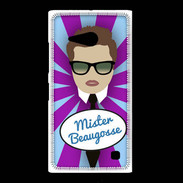 Coque Nokia Lumia 735 Mister Beau gosse Chatain