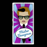 Coque Nokia Lumia 735 Mister Beau gosse Roux