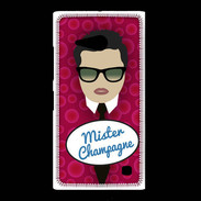 Coque Nokia Lumia 735 Mister Champagne Brun