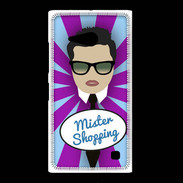 Coque Nokia Lumia 735 Mister Shopping Brun