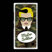 Coque Nokia Lumia 735 Mister Soldier Blond