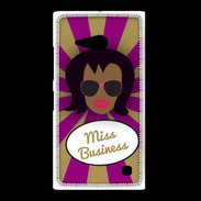 Coque Nokia Lumia 735 Miss business Black