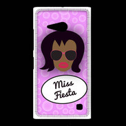 Coque Nokia Lumia 735 Miss Fiesta Black