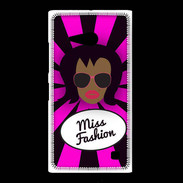 Coque Nokia Lumia 735 Miss Fashion Black