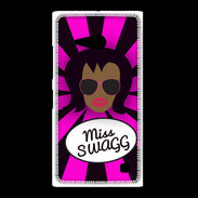 Coque Nokia Lumia 735 Miss Swag Black