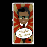 Coque Nokia Lumia 735 Mister Business Black
