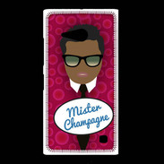 Coque Nokia Lumia 735 Mister Champagne Black