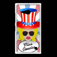 Coque Nokia Lumia 735 Miss USA Blonde