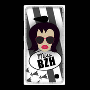 Coque Nokia Lumia 735 Miss Bretagne Brune
