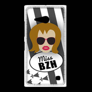 Coque Nokia Lumia 735 Miss Bretagne Rousse